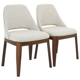 Weston Dining Chair Set of 2 - Beige Linen
