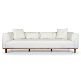 Richardson Cream Velvet Sofa