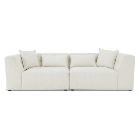 Jefferson Soft Chenille Modern Sofa