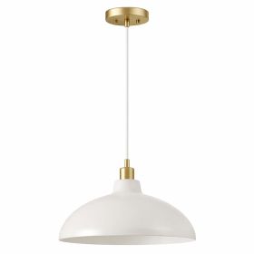 Astral Single Light White Pendant Lamp