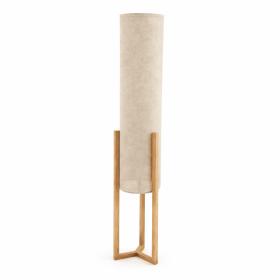 Ethos Floor Lamp Oak and Natural