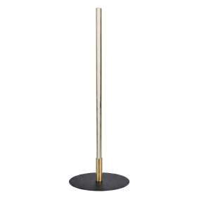 Dimond Black LED Table Lamp with On/Off Switch Round Metal Base