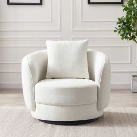 Dylan Beige Boucle Lounge Chair