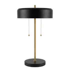 Obni Table Lamp with Black outer and White inner