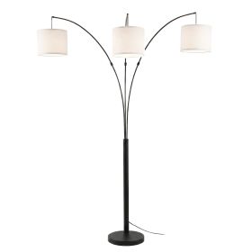 Royal 3-Arm Metal Arc Floor Lamp