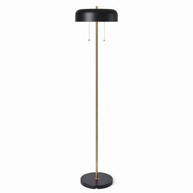 Vesper Floor lamp with Black outer and White inner