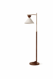 Zensa Brown Floor Lamp