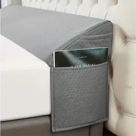 Air Layer Fabric Gap Pillow Diamond-shaped Pocket99x24.5x15cm (Option: Gray)
