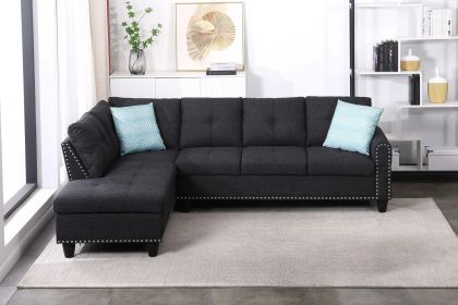2 - Piece Alger 98" Wide Left Hand Facing Sofa & Chaise (Color: as Pic)
